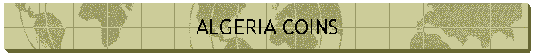 ALGERIA COINS