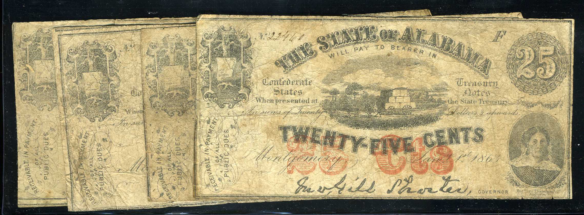 Southern States Currency Alabama