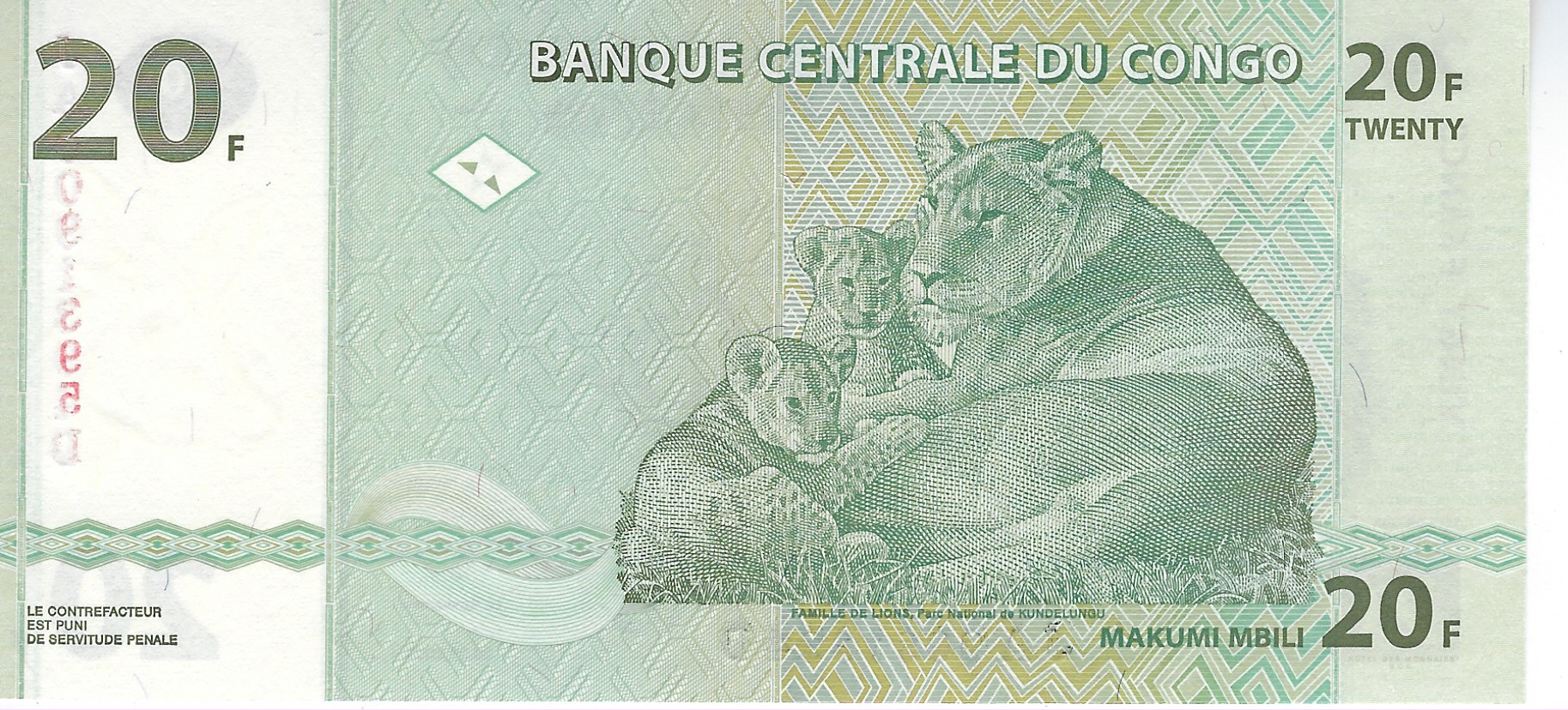 Congo Democratic Republic Currency
