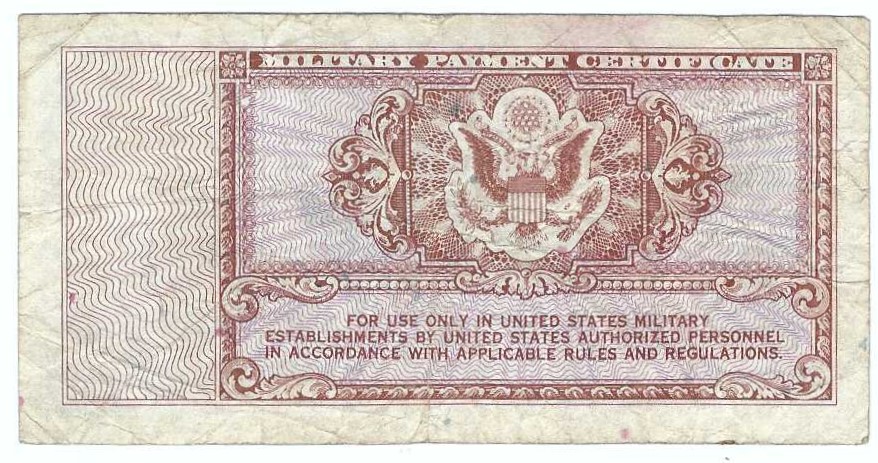 Military Payment Certificates: Series 472 (1948)