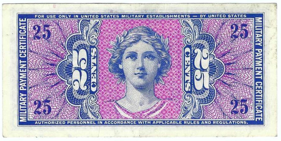 Military Payment Certificates: Series 541, 1958-1961